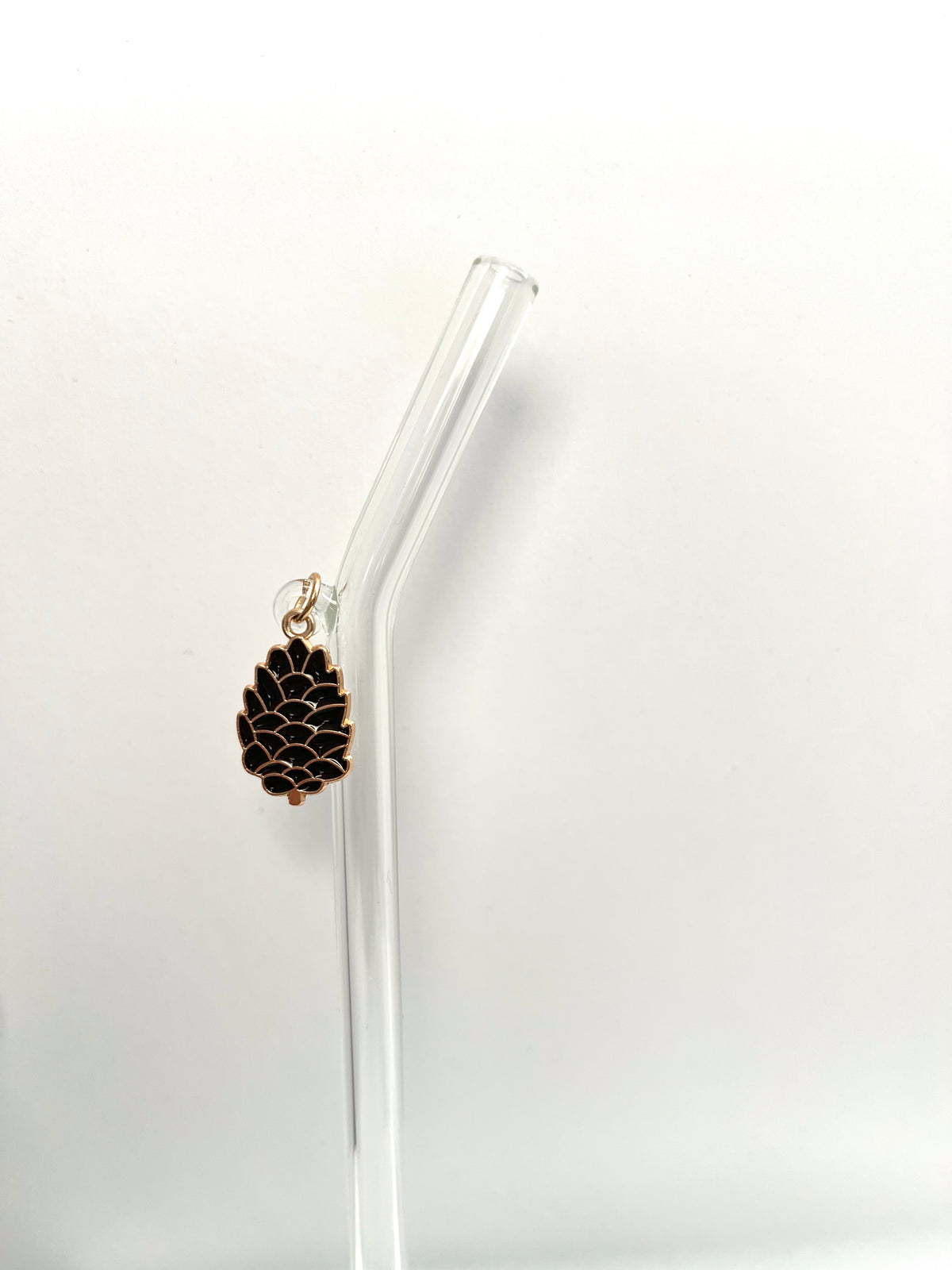 Pinecone Glass Straw