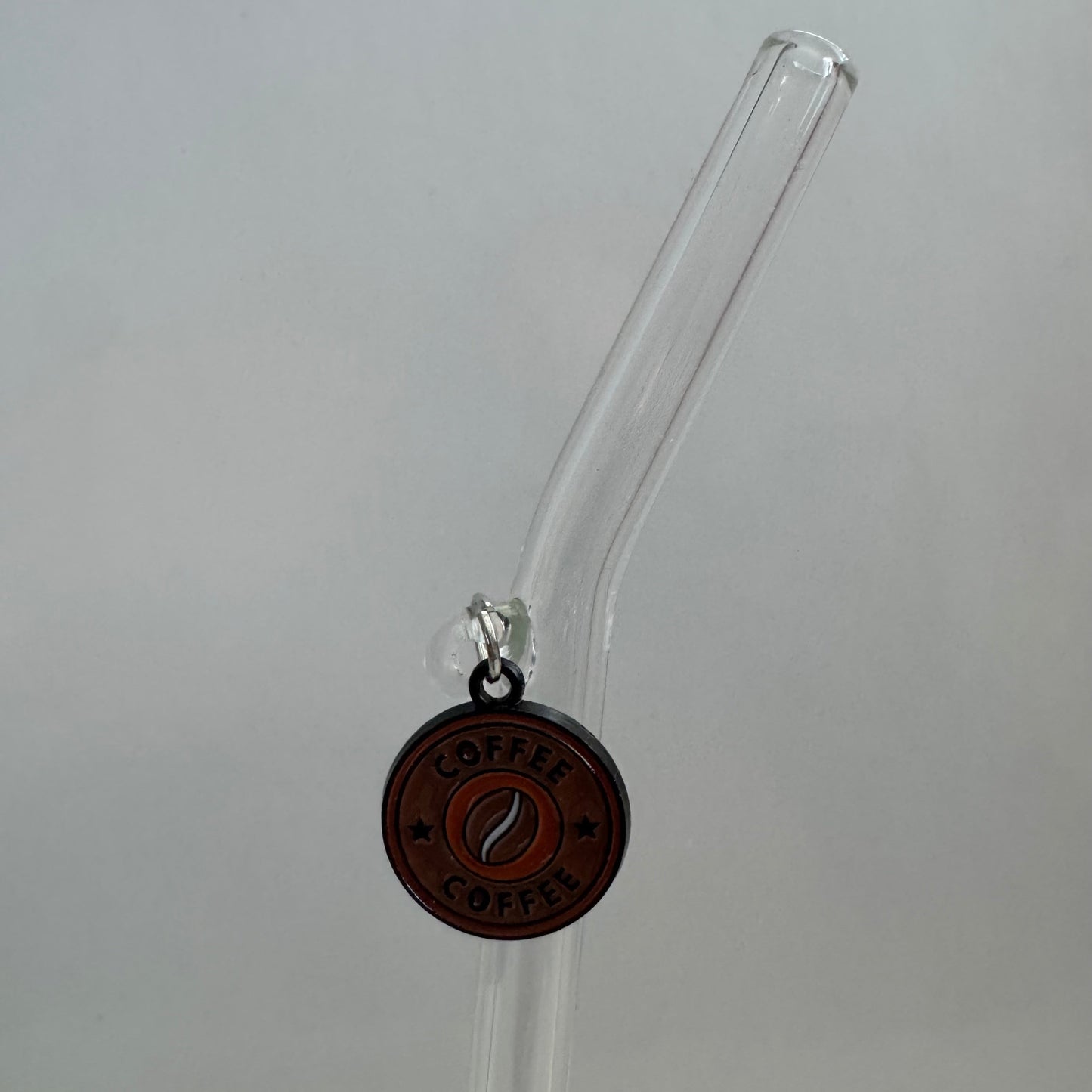 Coffee Coffee Glass Straw