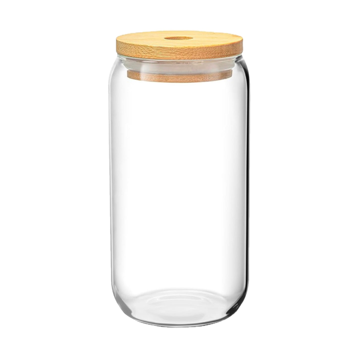 16 oz Clear Glass Tumbler