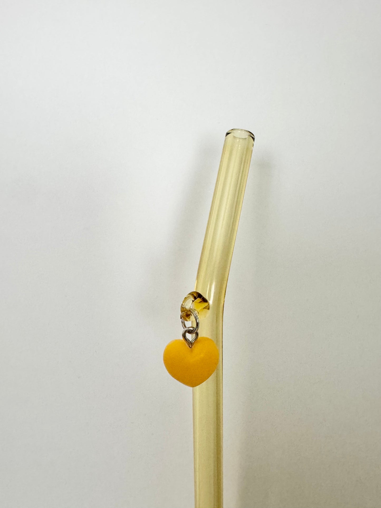 Yellow Mini Puffed Heart