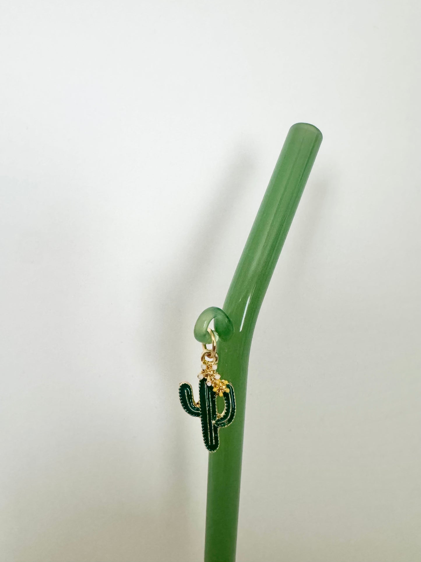 Cactus Glass Straw