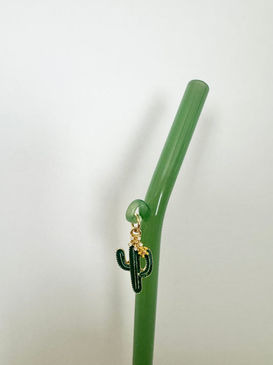 Cactus Glass Straw