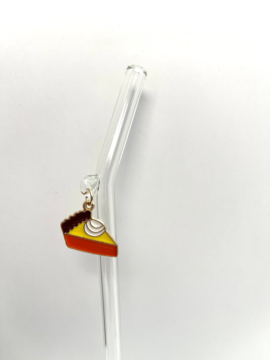 Pumpkin Pie Glass Straw