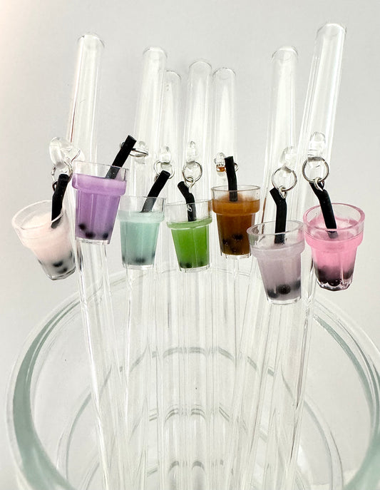 Boba Lover Glass Straw