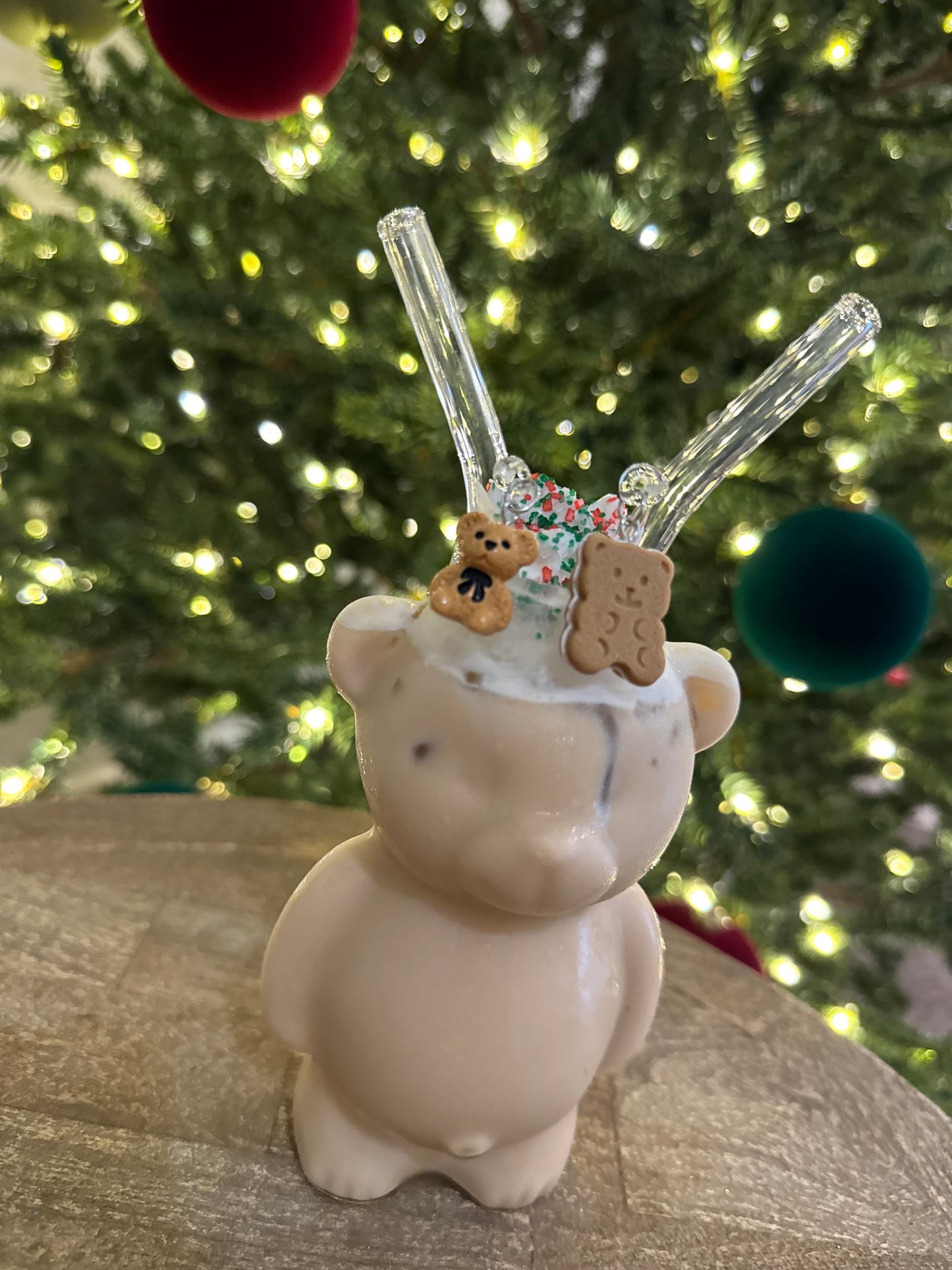 Teddy Bear Glass Cup