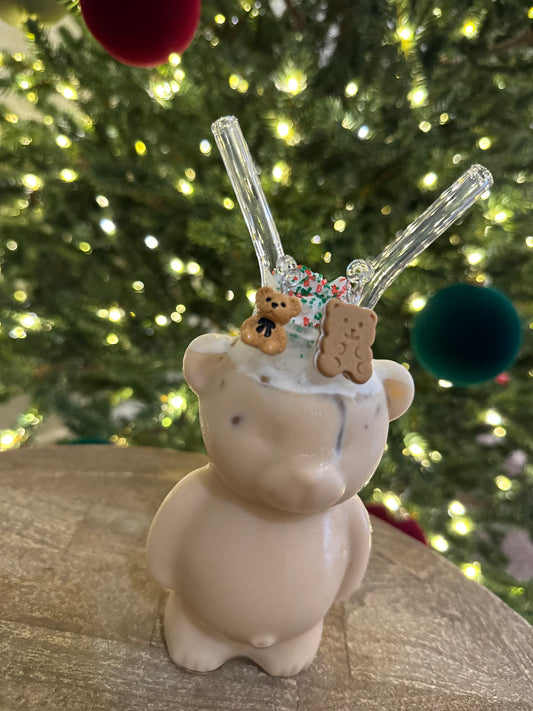 Teddy Bear Glass Cup