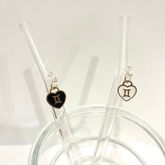 Gemini Glass Straw