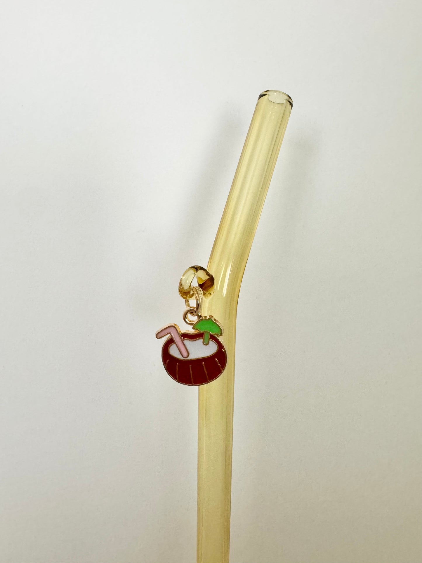 Coconut Glass Straw